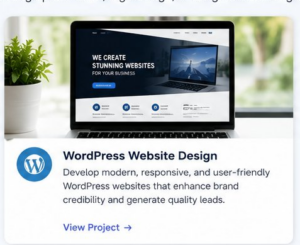 wordpress website design
